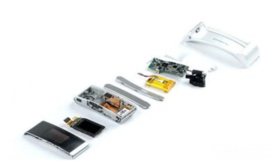 11智能手環上的輕觸開關