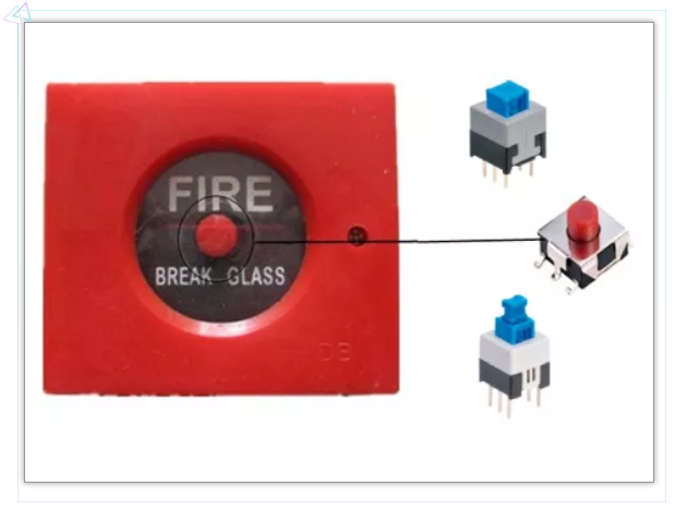 火警報(bào)警器輕觸開關(guān)